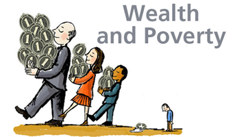 Welath and Poverty theme logo