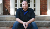 Geography graduate student Steven Richardson. Photo credit: Jean Andrews/Ohio University.