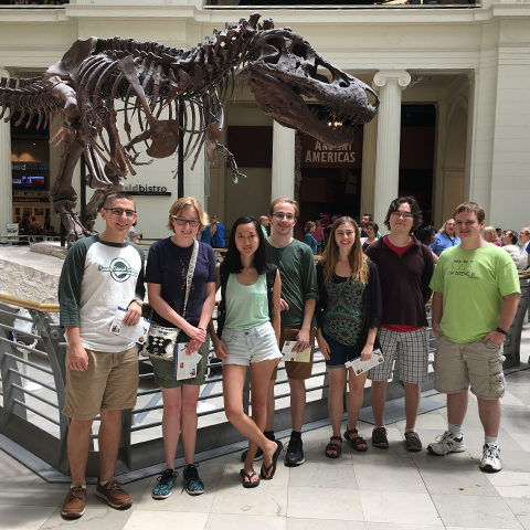 One of our stops included the Field Museum of Natural History 