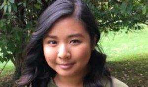 Elizabeth Tran, first-year doctoral student in creative writing