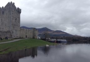 Ross Castle in Killarney National Park, Ireland